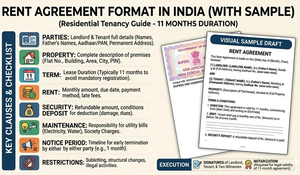Rent Agreement Format in India (With Sample)