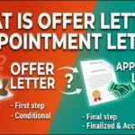 Difference Between Offer Letter and Appointment Letter in India