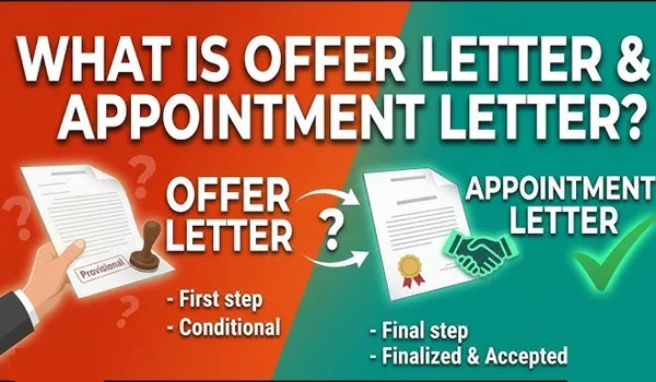 Difference Between Offer Letter and Appointment Letter in India